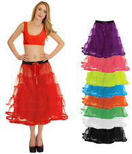 23" Retro Underskirt Petticoat 50s Net Tutu Fancy Skirt Swing Vintage Rockabilly