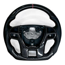 REAL CARBON FIBRE LEATHER STEERING WHEEL FOR FORD RANGER RAPTOR T7 T8 FACELIFT