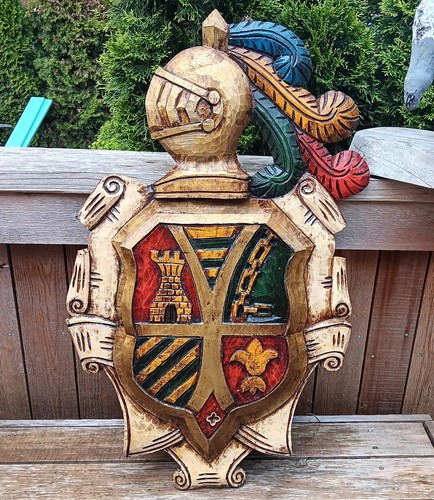 Coat arms vtg - coat,