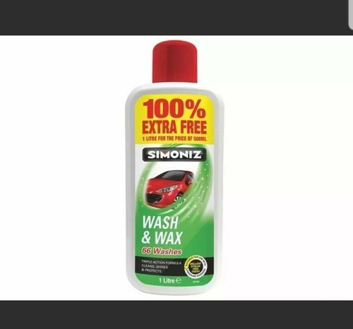 Simoniz wash and wax - wash, car