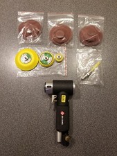 Si Fang 2'' 3'' Mini Air Sander Dual Action Random Orbital For Auto Body Work