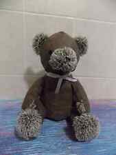 Teddy Faux Leather Door Stop Novelty Gift Animal Doorstop