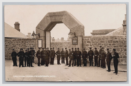 Postcard dartmoor prison - rp,