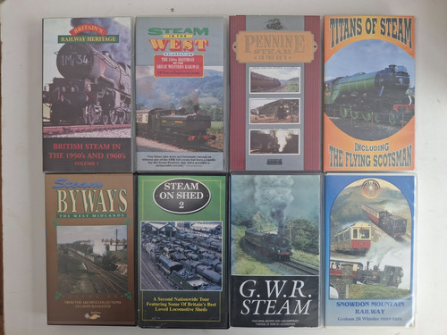 Steam railway vhs - videos, job