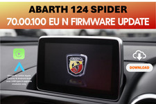 FIAT ABARTH 124 Spider Firmware Update 70.00.100 EU N + Logo Animation