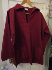 Red NEWLYN FISHERMAN'S Smock