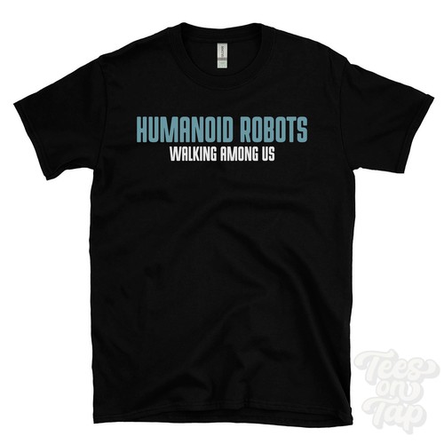 Humanoid robots walking among - humanoid,