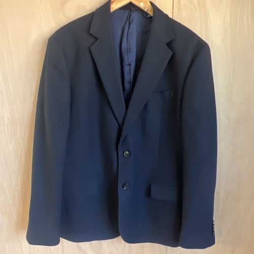 Gant wool navy blazer slim - navy,