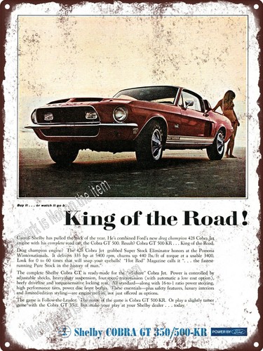 1968 carroll shelby cobra - 1968,
