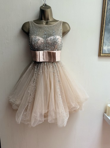 Sherri hill champagne - sherri, silver