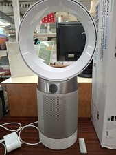 Dyson Pure Cool Air Purifying Bladeless Desk Fan HEPA Filtration Silver & White