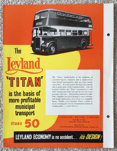 Leyland titan double - titan,
