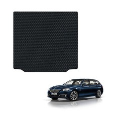 BMW 5 Series F11 Estate 2010-2017 Tailored Rubber Car Boot Liner Protector Mat