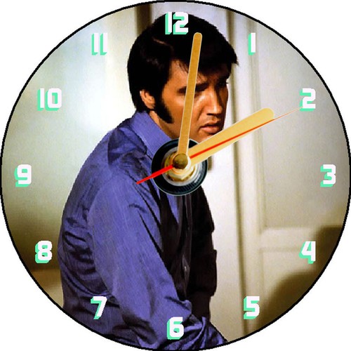 Elvis presley cd clock - -,