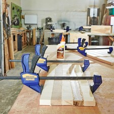 IRWIN Quick-Grip Mini Clamp 300mm | One-Handed Bar Clamp | Heavy Duty Woodwork &