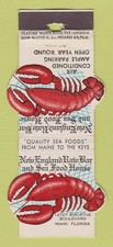 Matchbook Cover - New England