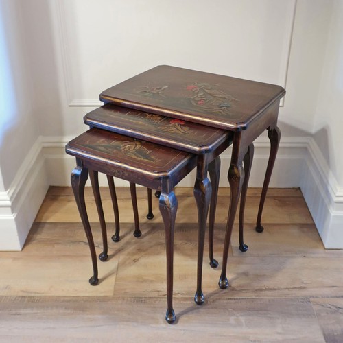 Antique nest tables - antique, of