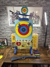 Rare Marx Toys Targetland Shooting Gallery Game Complete Working No. 3650