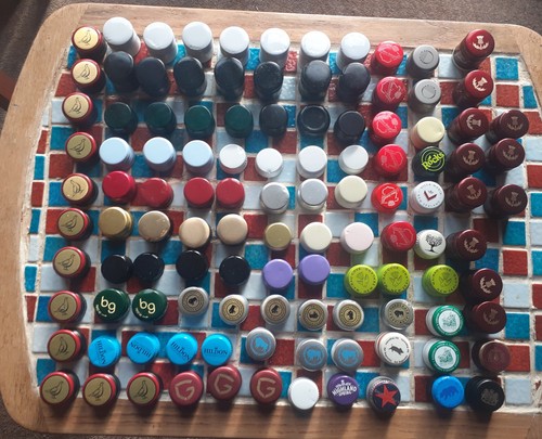 Wine spirit bottle caps - bottle, 113