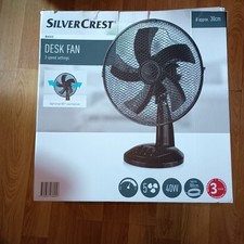 Silver Crest Desk Fan 3 speed