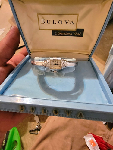 Bulova american girl 1930s - bulova,