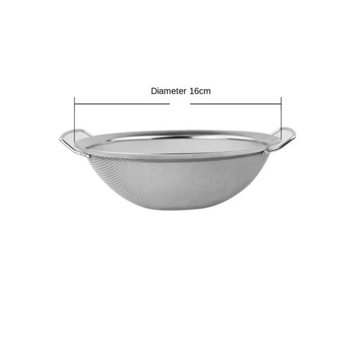 Stainless steel strainer - steel,