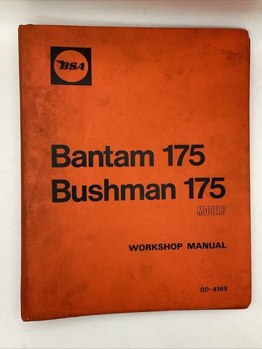 Genuine bsa bantam 175 - genuine,