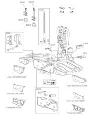 Thule Easyfold 931/932 Multi-Listing Spare Parts Breakdown