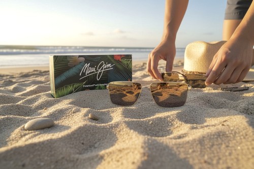 Maui jim piha shiny - piha, gold