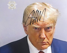 Donald Trump 8x10 autographed