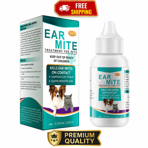 Natural pet ear mite - natural, treatment