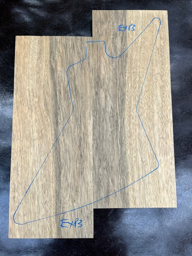 Black limba korina 2 - black,