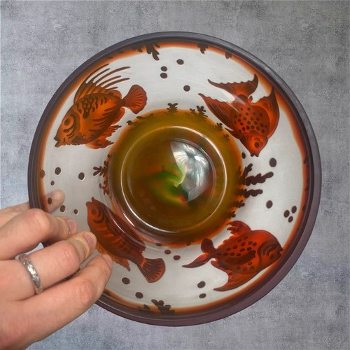 Vintage hand blown art glass - hand-blown,