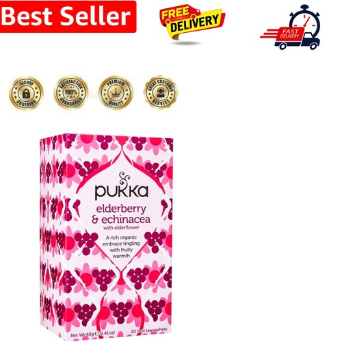 Pukka organic elderberry and - elderberry,