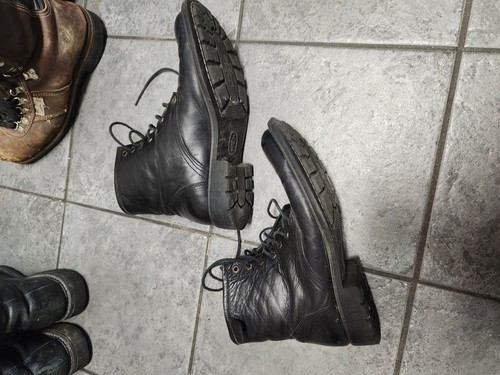 Iron fist leather boots - boots, mens