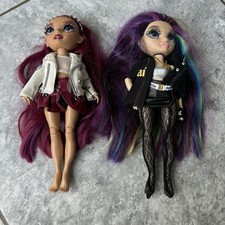 Rainbow High Rockstar Lyric Lucas Mila Berrymore Doll Bundle