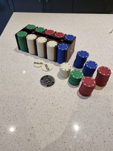 Poker chip set - poker,