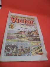 THE VICTOR scoop COMIC old vintage WAR MAGAZINE boys british 19 dec 1981 NO 1087