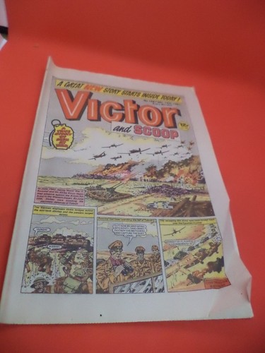 The victor scoop comic - comic, old