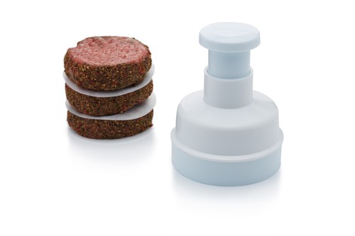Burger press with 3 - press,