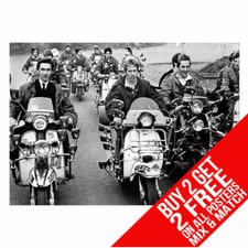 QUADROPHENIA BB3 SCOOTER VESPA POSTER ART PRINT A4 A3 SIZE BUY 2 GET ANY 2 FREE
