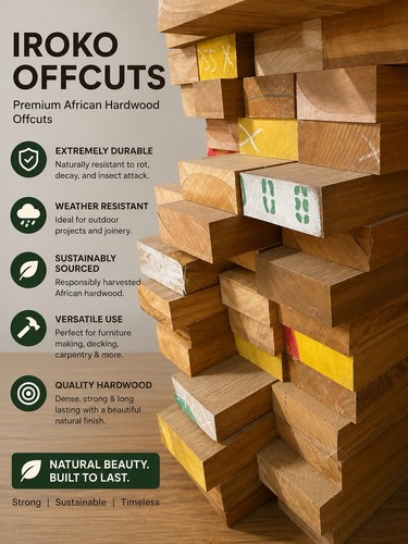 Iroko hardwood timber - iroko,