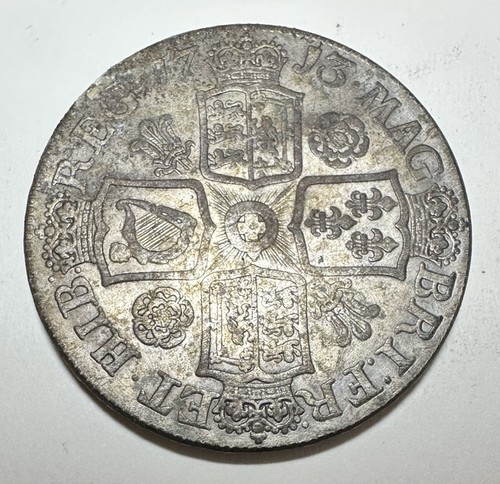 1713 queen anne early milled - early,