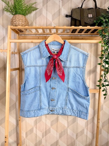 Threadbare womens denim gilet - threadbare,