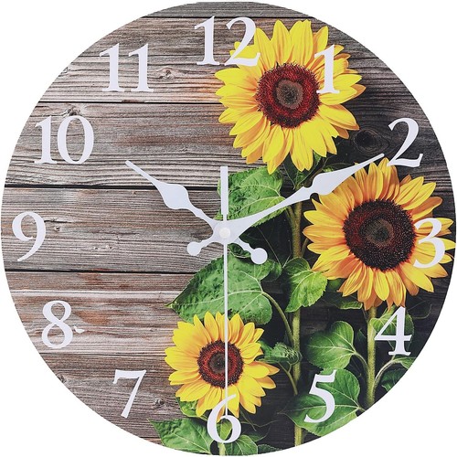 Sunflower kitchen decor round - kitchen,