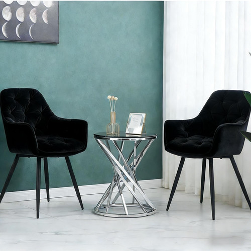 Set velvet chairs - set, 2