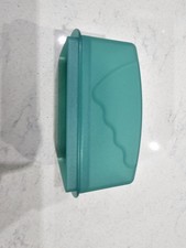 Tupperware Butter Dish  Green,unused