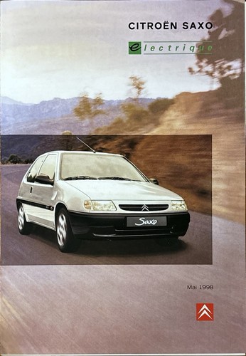 Citroen saxo electric brochure - citroen,