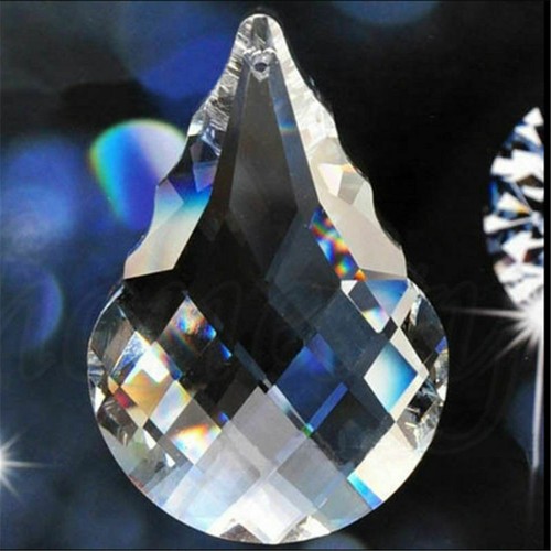 50mm clear crystal - 2x,