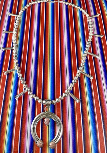 Sterling silver rhodochrosite - sterling,